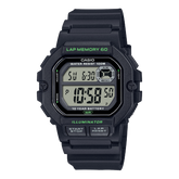 Casio Men's Watch Digital, Black Dial Black Resin Strap, WS-1400H-1AVDF